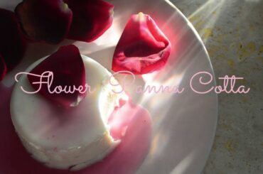 Panna cotta with flower syrup, Agriturismo Villa La Rogaia, Cooking classes, Culinary Tours, Italy