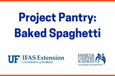 Project Pantry: Baked Spaghetti