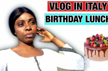 ITALY VLOG : GENOVA || BIRTHDAY LUNCH