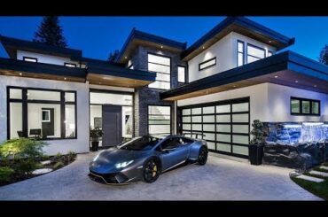 Magnificent New Ultra-Luxury Modern Dream Home In North Vancouver’s Edgemont Village