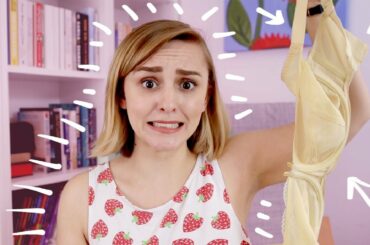 Not Wearing a Bra for a Week with Big Boobs! | Hannah Witton