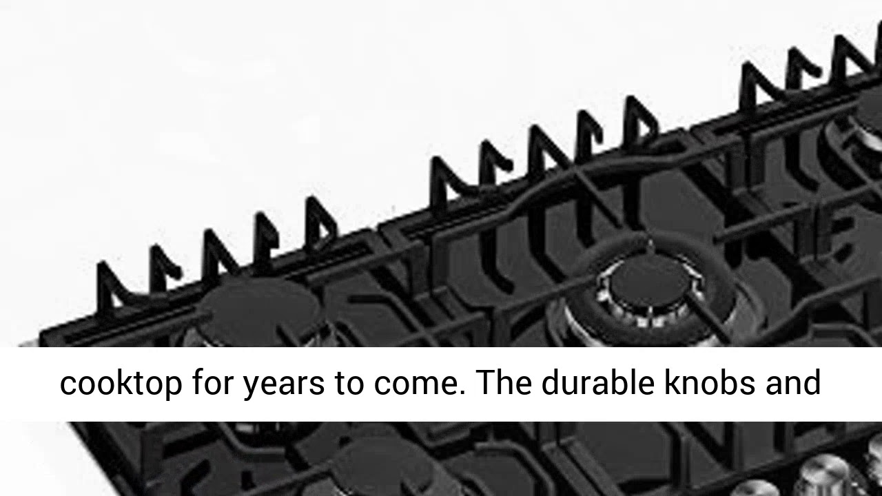 Empava 30" Gas Stove Cooktops 5 Italy Sabaf Sealed Burners Italian Food