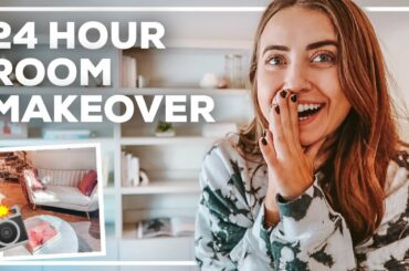 24 HOUR ROOM TRANSFORMATION! | Morgan Yates