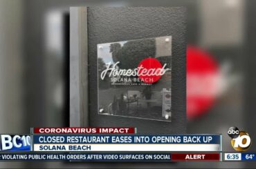 Solana Beach restaurant eases into reopening