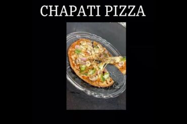 Chapati Pizza | Homemade | Easy to Cook | Indian Recipe | Italian and Indian Fusion | Thin Crust