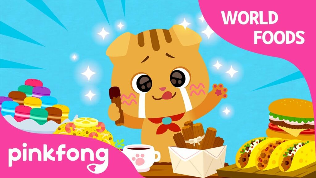 Yum Yum World Foods | The World Song | Cotomo Cats | Pinkfong Songs for