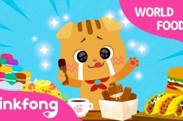 Yum Yum World Foods | The World Song | Cotomo Cats | Pinkfong Songs for Children