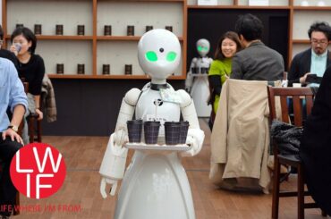 A Pop-Up Japanese Cafe With Robot Servers Remotely Controlled by People With Disabilities