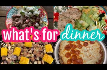 WHAT'S FOR DINNER + DESSERT! || REAL LIFE BUDGET MEAL IDEAS!!!