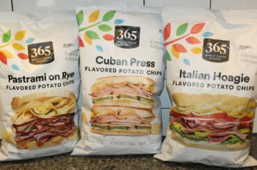 365 Whole Foods Market Potato Chips: Pastrami on Rye, Cuban Press & Italian Hoagie Review