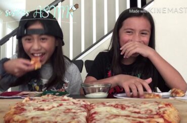 Eating Pizza/LUNCH MUKBANG