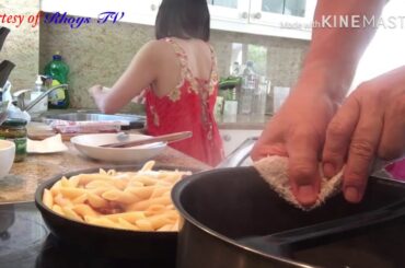 Pesto and Crispy Bacon ( Italian Recipe)