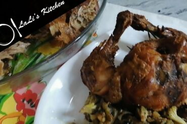 Tandoori Chicken Roast Recipe | How to make  تندوری چکن روسٹ "Lali's Kitchen" #LalisKitchen