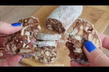 ITALIAN CHOCOLATE SALAMI RECIPE