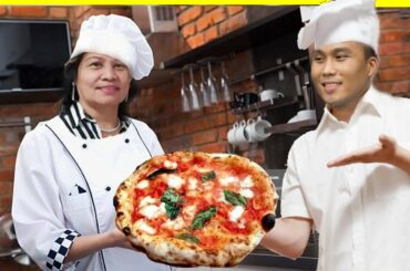 Simpliest Way of Cooking Pizza | Filipino Cooks Italian Pizza