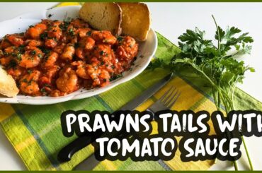 Prawns tails with tomato sauce - Code di gamberone in guazzetto #1