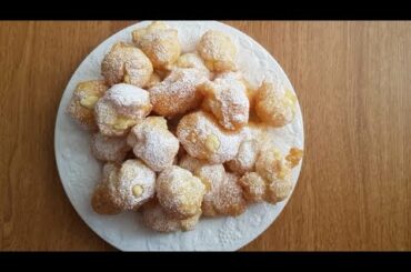Italian Puffs With Cream Recipe.|yummy secret food