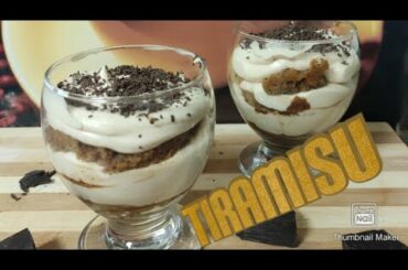 Eggless Tiramisu. ITALIAN dessert homemade