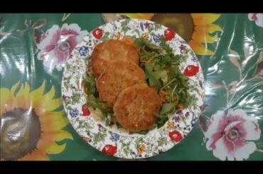 Salmon burger- italian recipe
