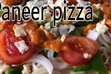 How to make paneer pizza at home in momo ko bhado