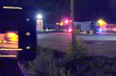 Fire Behind Luigi's Italian Food On 5-30-20 Colorado Springs Protest Night