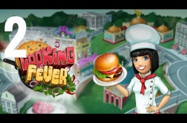 Cooking Fever: Gameplay Walkthrough Part 2 - Fast Food Court Level 5 - 10 (iOS, Android)