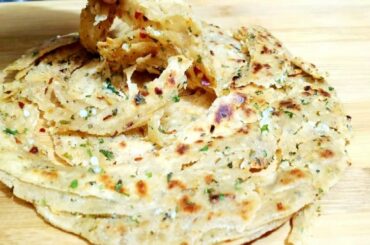 Italian Lachha Paratha| Lachha Paratha| Garlic Paratha| Amazing Platter Recipe