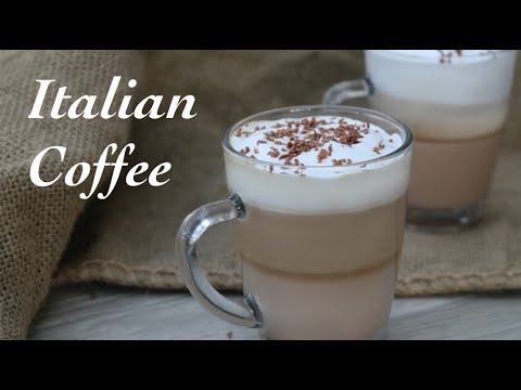 The Most Famous 3-Layered Italian Coffee | How to Make Italian Coffee | The Most Famous 3-Layered Italian Coffee | How to Make Italian Coffee |