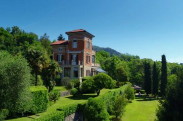 Art Nouveau villa on Lake Maggiore