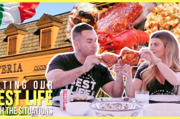 Real NJ Italian Takeout with The Situations - Osteria Cheat Day | EATING OUR BEST LIFE