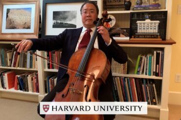 Yo-Yo Ma Performs for Harvard Class of 2020 Celebration
