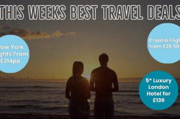 Best Cheap Travel Deals | Flights to Croatia, Italy, and the USA | Hotels in London and Budapest!