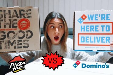 I tried the same pizza from Pizza Hut & Domino’s...