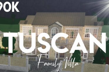 Bloxburg: Tuscan Family Villa 190K
