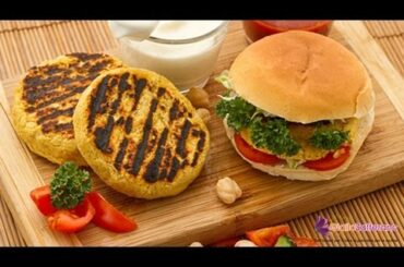 Chickpea burger - quick recipe
