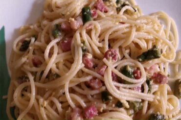how to cook italian food "carbonara"