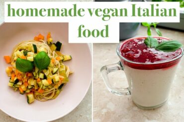Cooking Vegan Italian-inspired Food At Home