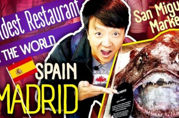 Tapas Tour & OLDEST RESTAURANT in The WORLD in Madrid Spain