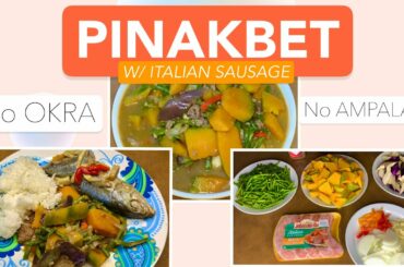 PINOY FOOD: PINAKBET w/ ITALIAN SAUSAGE But w/o OKRA & AMPALAYA ?