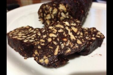 Chocolate Salami Recipe || Italian dessert