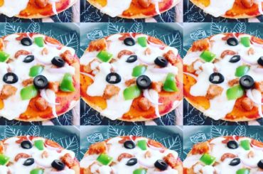 Pizza Pancake recipe | quick pizza recipe for kids lunch box |