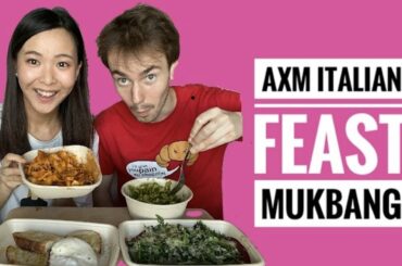 AxM Italian Feast MUKBANG | Eating Video
