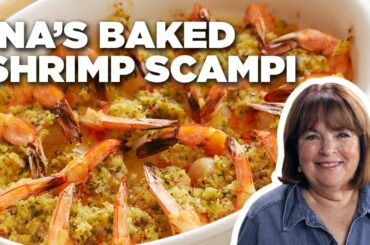 How to Make Ina’s 5-Star Baked Shrimp Scampi | Food Network