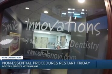 Metro Detroit dentists prepare for new normal when they reopen