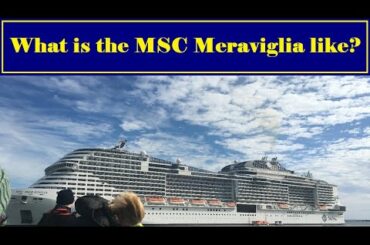 Cruise With The MSC Meraviglia - Ship Tour And Review | Travel Vlog