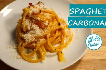 Spaghetti Carbonara (Original Italian Recipe)