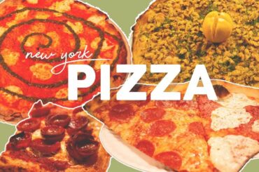 Visiting NYC Pizza Shops | Food Vlog