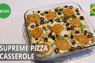 Supreme Pizza Casserole Recipe| Lazzat | Samina Jalil | Italian Food