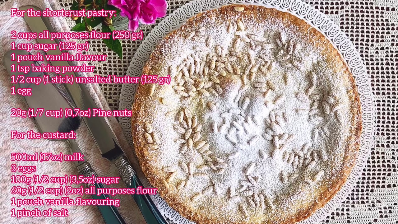 Torta della nonna, Shortcrust custard pastry | Italian cooking Mama Torta della nonna, Shortcrust custard pastry | Italian cooking Mama