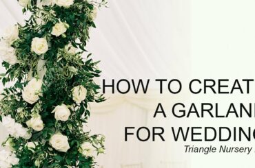 DIY How to Create a Garland Table Runner
